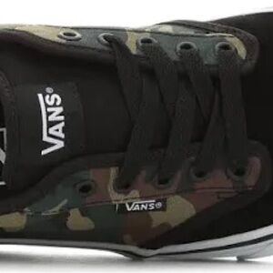 Vans Atwood Camouflage pattern Green/Camo Men's Black and Camouflage Sneakers